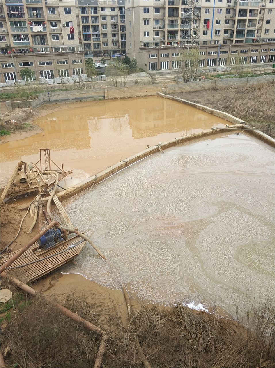 昌江沉淀池淤泥清理-厂区废水池淤泥清淤